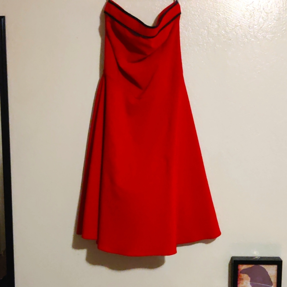 Red dress
